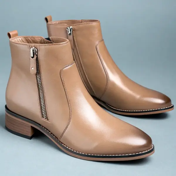 Steve Madden Leather Ankle Boots